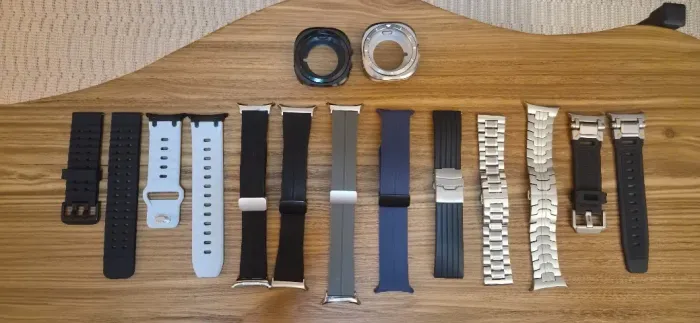Kit com 10 pulseiras + 2 Capas para Galaxy Watch Ultra 47mm