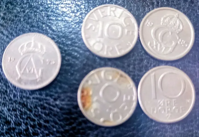 10 Moedas Sueca 10 ore