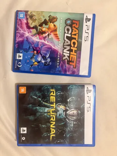 JOGOS PS5 - RETURNAL E RATCHET CLANK