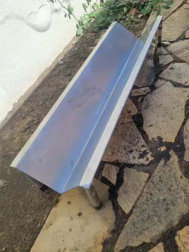 Calhas de veterinária em aço inox