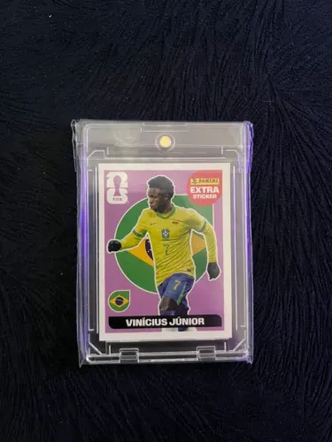 Figurinha Extra Legend Vinicius Jr. Lilás
