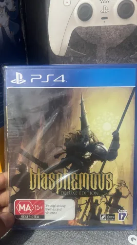 Blasfemous deluxe edition ps4 , item raro