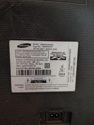Tv Samsung 50 polegadas não é smart