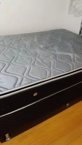 Cama Box Gazin 1,38x188 ótimo Estado