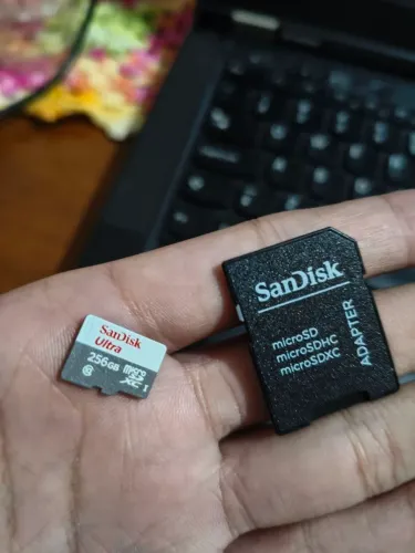 Cartão de memória 256 Gb Original SanDisk