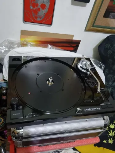 Toca Disco AudioTechnica AT LP120 NOVO