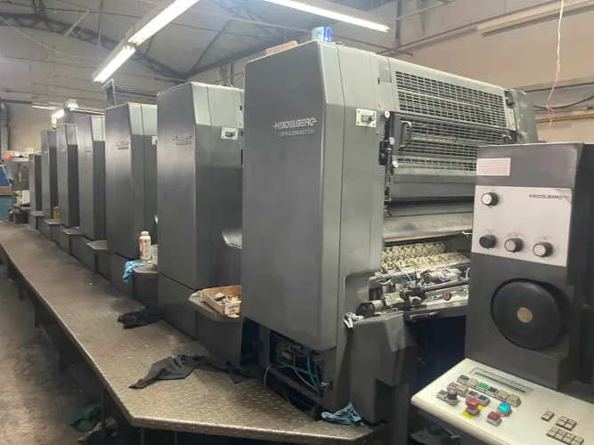 Heidelberg sm-102 6 + L