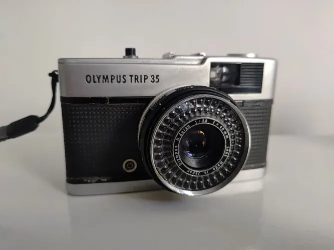 Olympus Trip 35 Original - Não Testada - No Estado