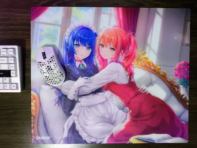 Mousepad Pulsar Superglide V3 Maid and Lady by Tokeshi