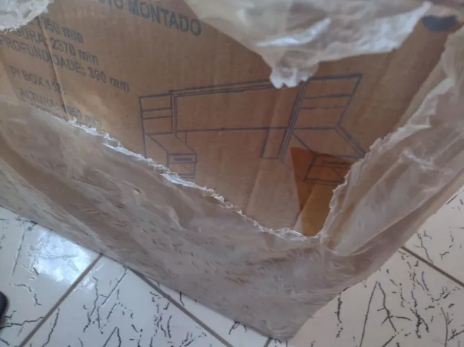CABECEIRA DE CAMA BOX NUNCA USADA NA CAIXA