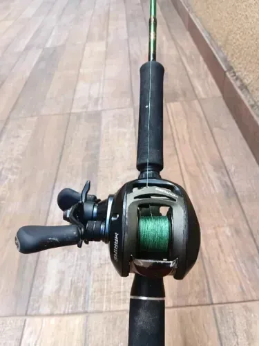 VARA DE PESCA MARURI E CARRETILHA VT-SHILL 5 MARINE