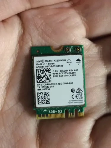 Placa wi-fi 6 AX200NGW