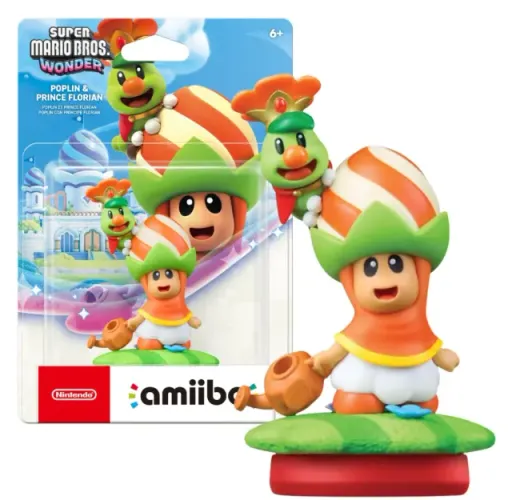 Amiibo Poplin Príncipe Florian Wonder Nintendo Original