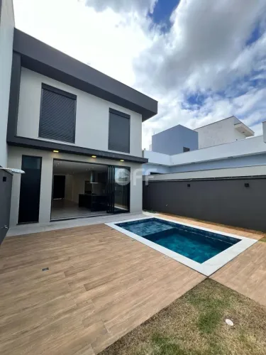 Sobrado com 3 suítes e piscina à venda no Terras da Estância, em Paulínia