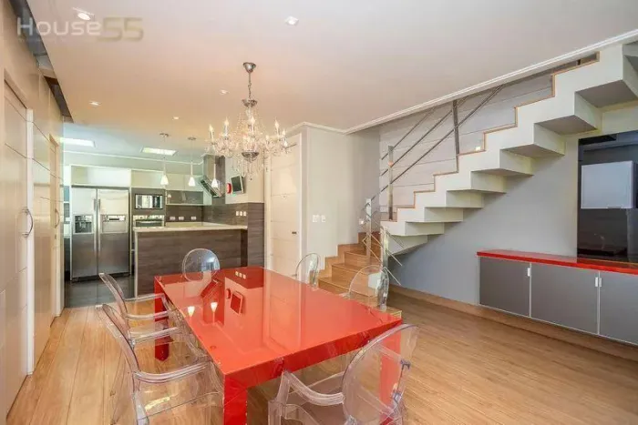 Apartamento Duplex com 1 dormitório para alugar, 113 m² por R$ 10.680,00/mês - Batel - Cur