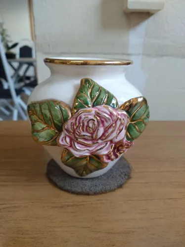 Vaso Floral Porcelana
