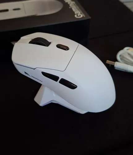 Mouse sem fio com dock de carregamento (produto novo)