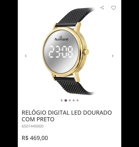 Relógio Rommanel novo
