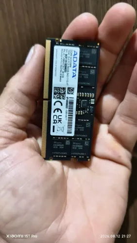 Vende novo Memória Adata Ddr5 16gb ( 1 X 16gb ) 5600mhz Para Notebook