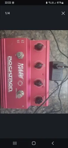 Pedal relíquia Tsunami Rocktron chorus e ambience+fonte zoom.