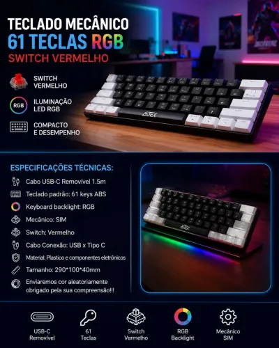 Teclado mecânico