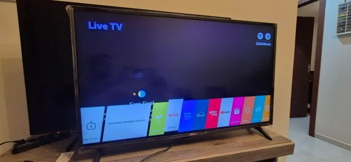 Smart TV LG 43" Full HD - Ótima imagem | Smart via cabo de rede