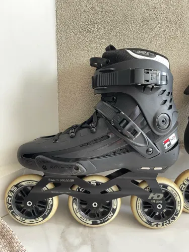Patins nrk pro all black rodas 110mm tam 42