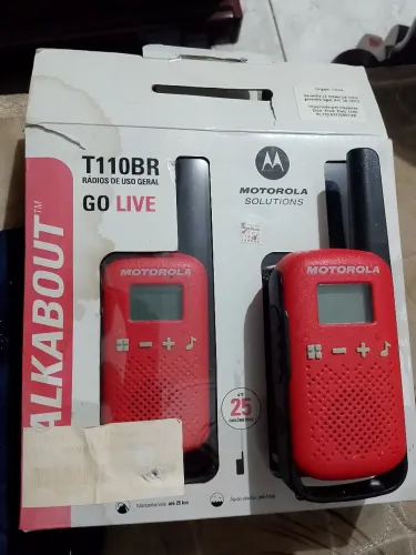 Vendo Walkie talkie da Motorola T110BR TALKABOUT 