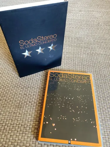 DVD Soda Stereo ao vivo