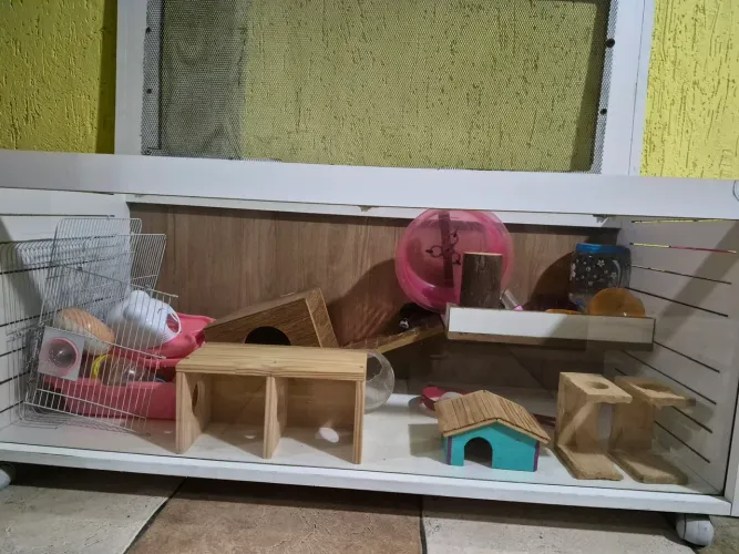 Vende-se terrário para hamster, gerbil, roedores