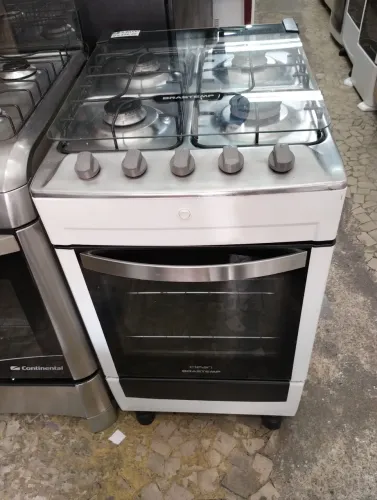 Fogão Brastemp Clin usado tudo funcionando perfeitamente