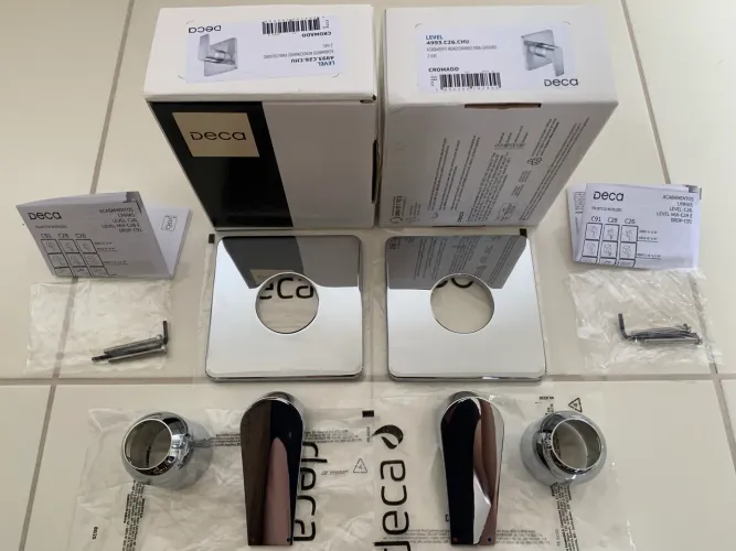 Vendo Acabamento Monocomando Deca para Chuveiro, Deca 4993.C26.CHU, Cromado