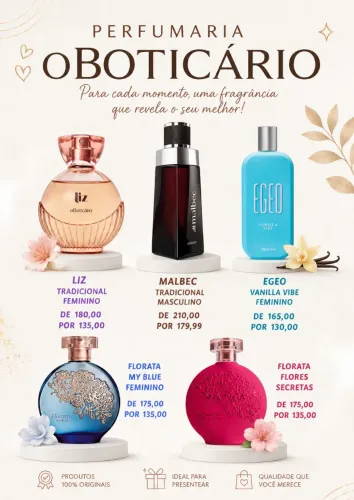 Natura Boticário e Avon