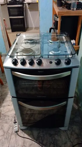 Fogão Electrolux 4 Bocas Duplo Forno