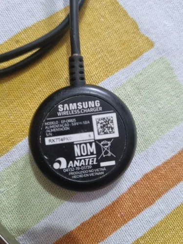 Carregador original smartwatch samsung