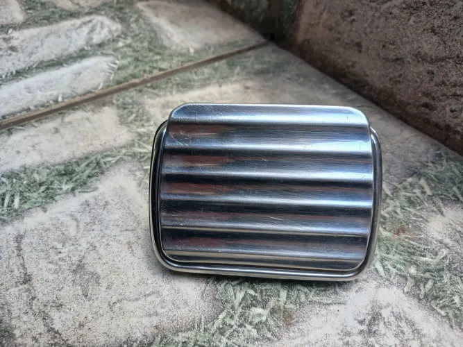Cinzeiro aço inox fusca TL Brasília 