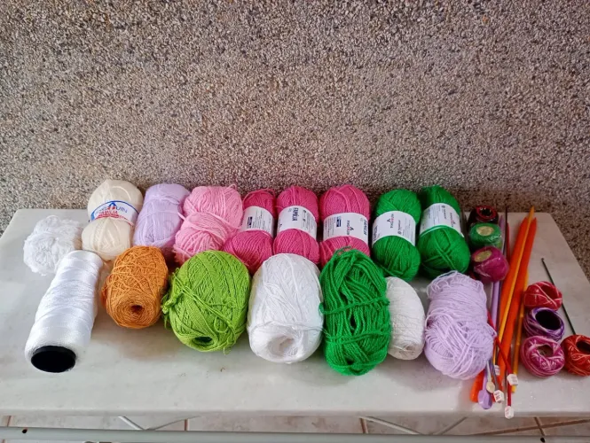 Kit para crochê 