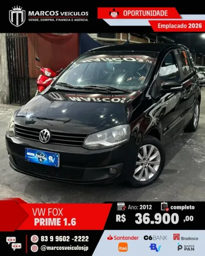 Volkswagen Fox Prime/higli. 1.6 Total Flex 8V 5P 2012