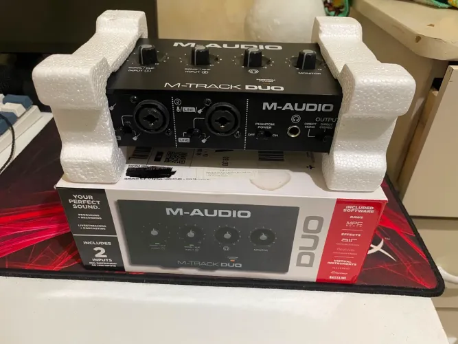 Placa de Áudio M - ÁUDIO / M-Track Duo
