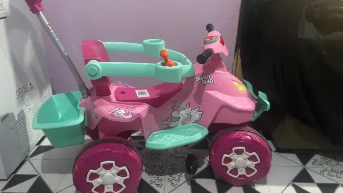 Vendo carrinho de passeio menina novo 