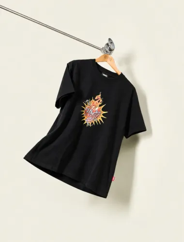 Camiseta High Sacred Black Oversized - Original