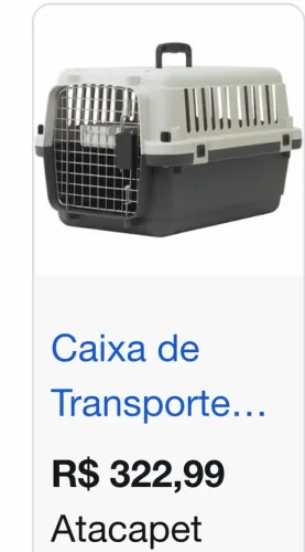 Caixa para transportar Pet