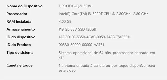 Computador HP All-in-One