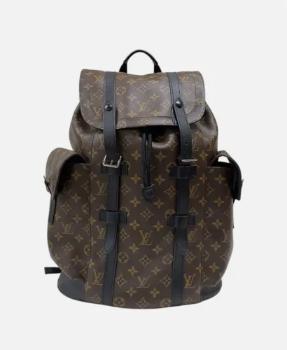 Mochila LOUIS VUITTON Christopher MM Brown Monogram Backpack M43735 #OKB1949