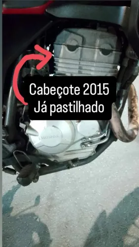Cabeçote XRE completo vela fina 