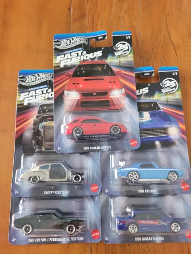 Hot Wheels - Set Velozes e Furiosos - Silver Series - 2026
