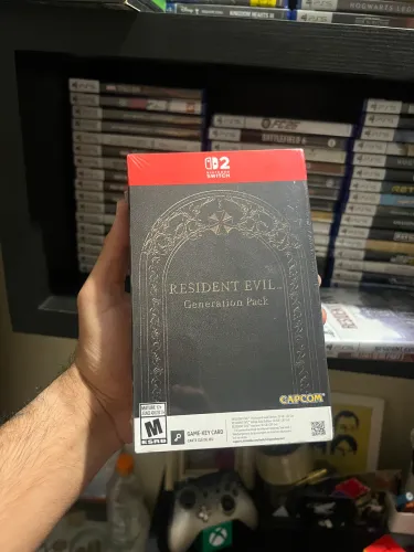 Resident Evil Generation Pack com Requiem, 7 e Village de Nintendo Switch 2 Lacrado 