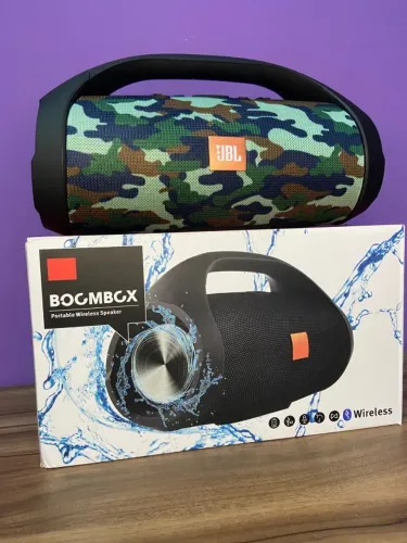 Caixa de Som Bluetooth Preto Boombox2 Portátil JBL an13
