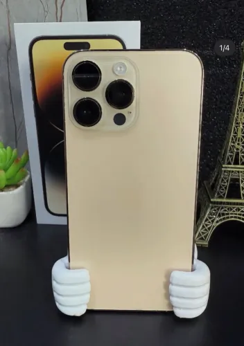 iPhone 14 pro Max dourado 128GB , 6 meses de garantia