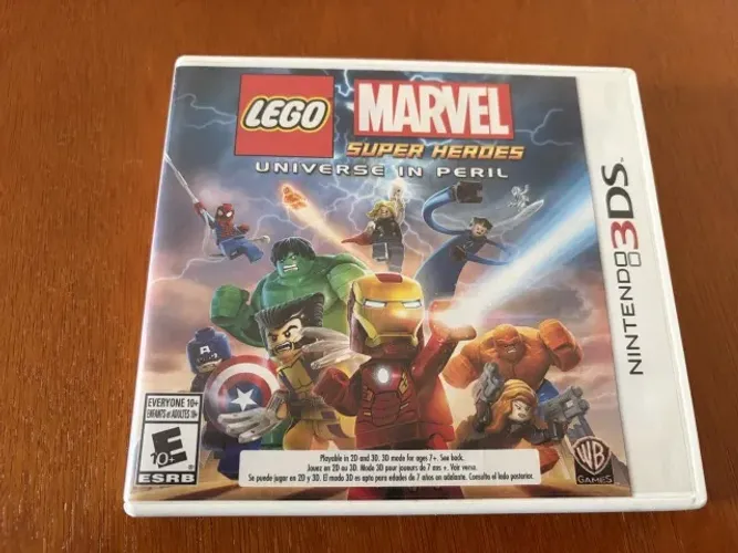 LEGO Marvel Super Heroes Universe in Peril Nintendo 3DS Original Completo | Marvel + LEGO 